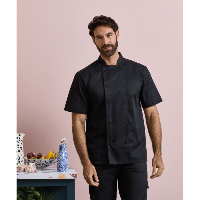 Chefs Coolchecker® short sleeve jacket Thumbnail