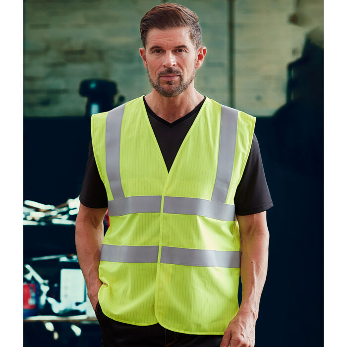 Yoko Hi-Vis Anti-Static Flame Retardant Waistcoat Thumbnail