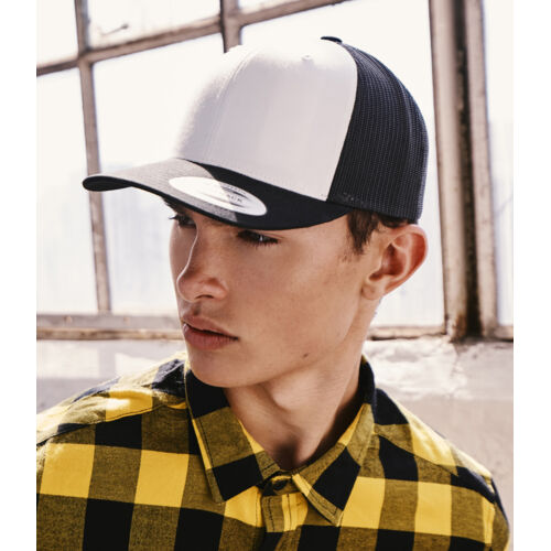 Flexfit Retro Coloured Front Trucker Cap Thumbnail