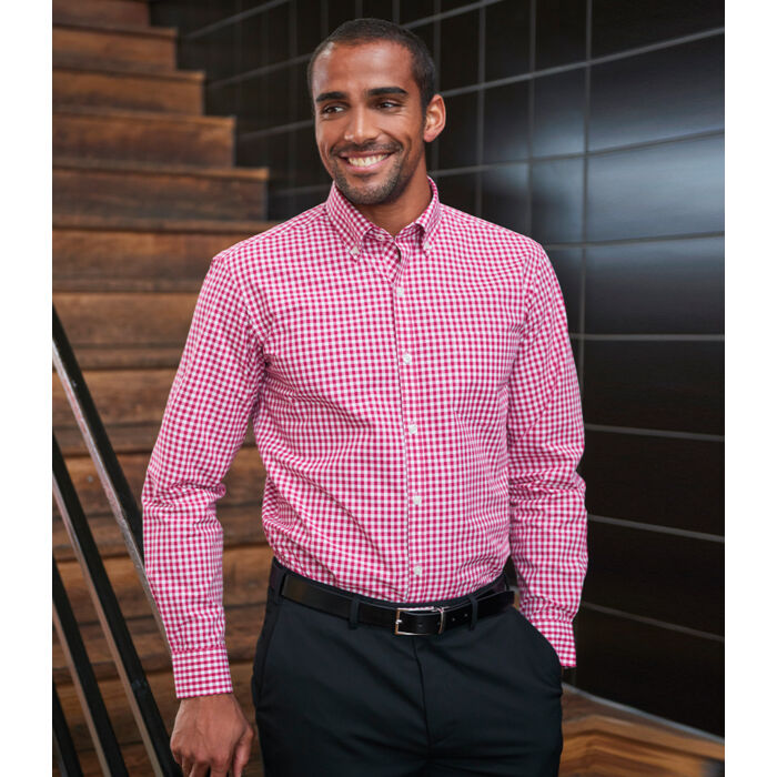 Brook Taverner Montana Gingham Long Sleeve Shirt Thumbnail