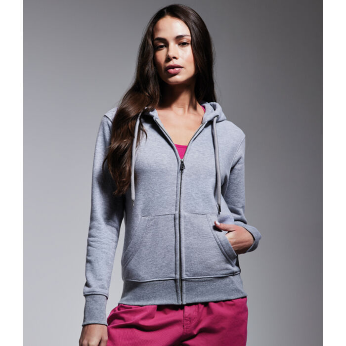 Anthem Ladies Organic Full Zip Hoodie Thumbnail