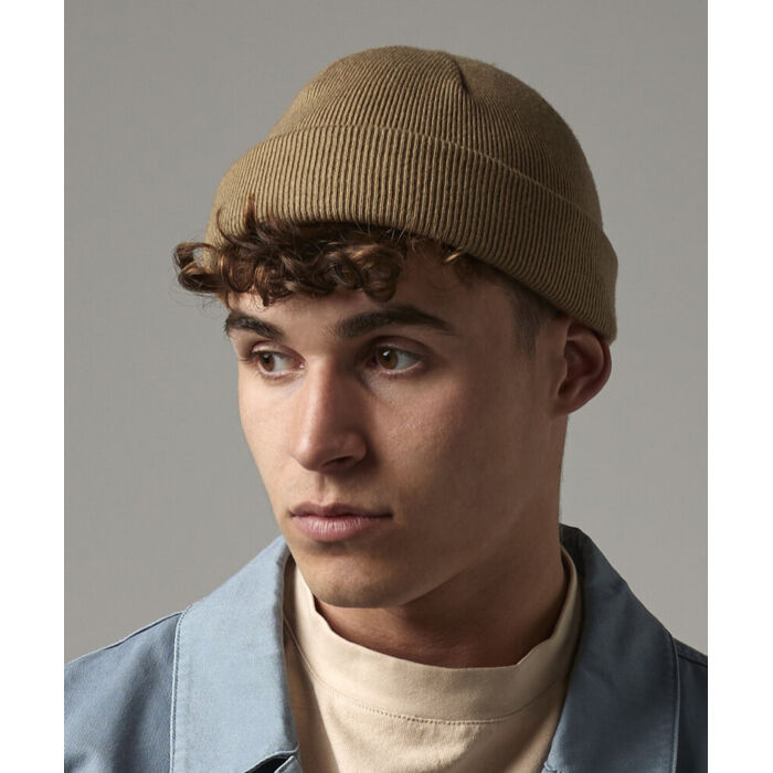 Recycled mini fisherman beanie Thumbnail