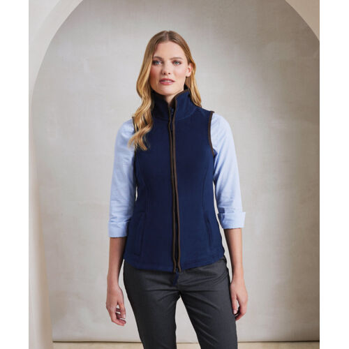Women’s artisan fleece gilet Thumbnail