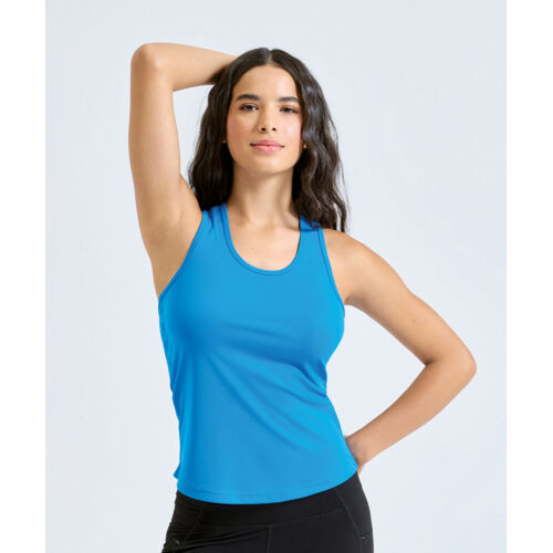 Women’s TriDri® recycled performance slim racerback vest Thumbnail
