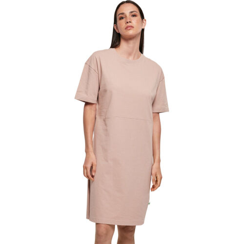 Women's organic oversizes slit tee dress Thumbnail
