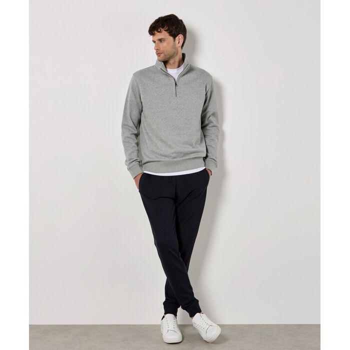 Regular fit ¼-zip sweatshirt Thumbnail