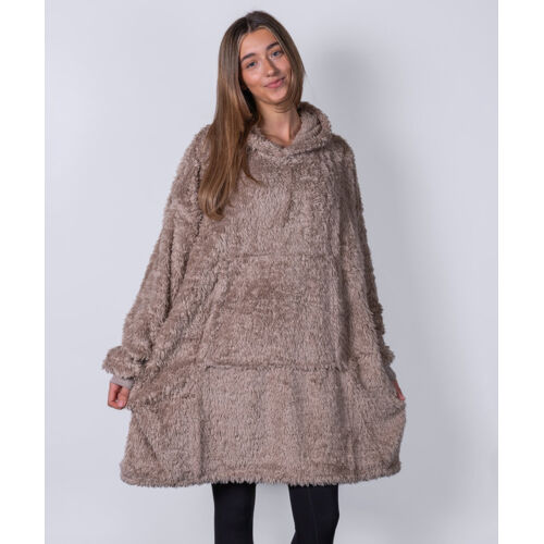 The Ribbon teddy bear fabric hoodie Thumbnail