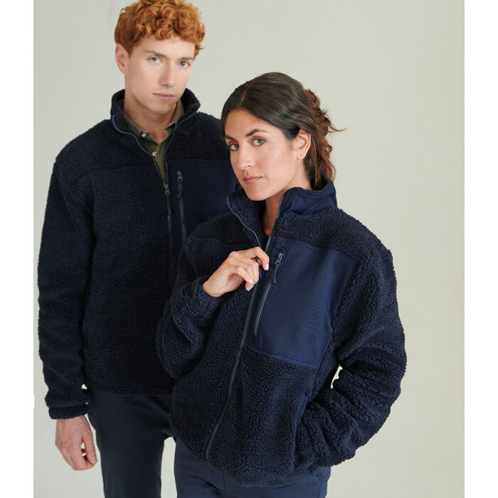 Front Row Recycled Sherpa Fleece Jacket Thumbnail