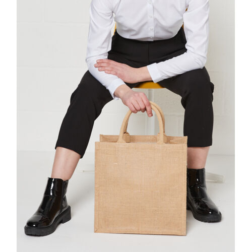 Brand Lab Natural Jute Tote Thumbnail