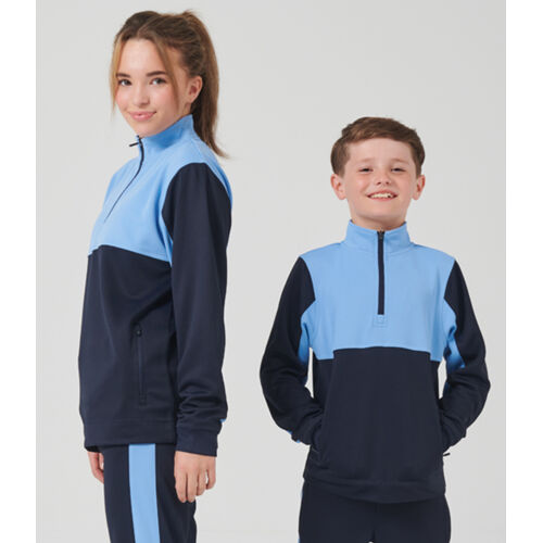 Finden + Hales Kids 1/4 Zip Tracksuit Top Thumbnail