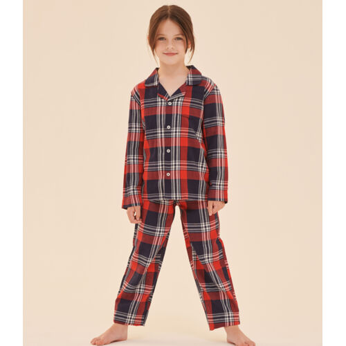SF Clothing Kids Tartan Lounge Set Thumbnail