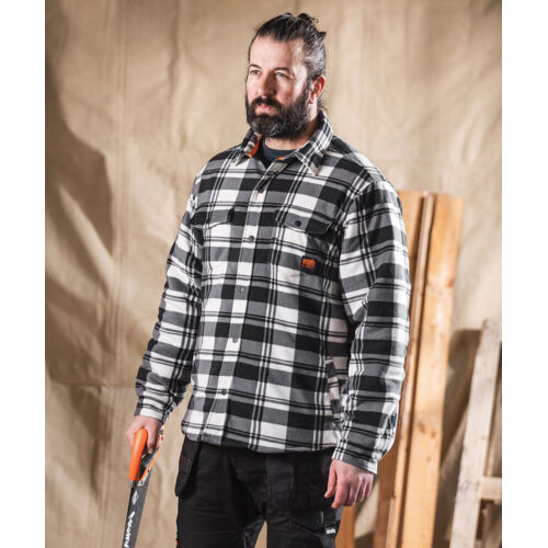 Worker padded checked shirt Thumbnail