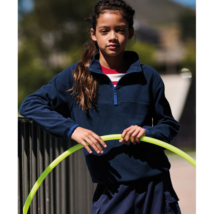 Kids half-zip microfleece Thumbnail