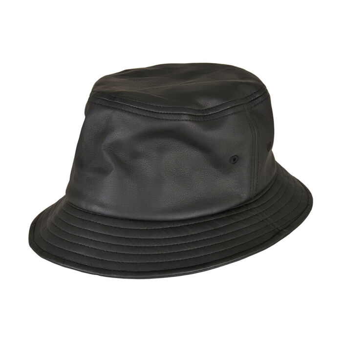 Imitation leather bucket hat (5003IL) Thumbnail