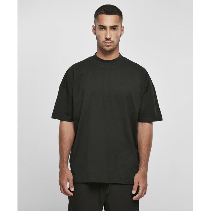 Oversized mock neck tee Thumbnail