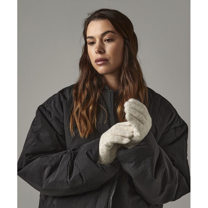 Cosy ribbed-cuff gloves Thumbnail