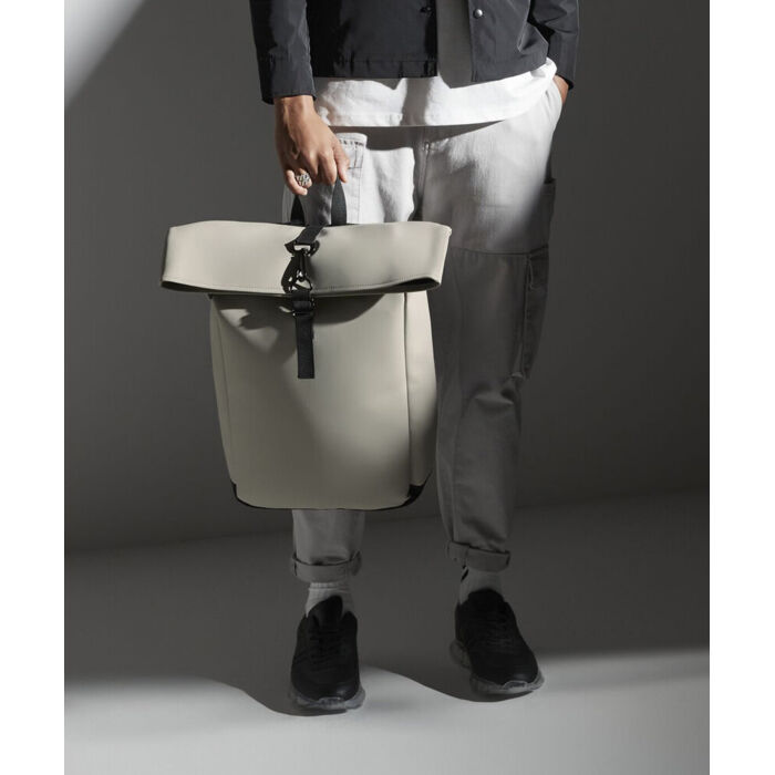 Matte PU rolltop backpack Thumbnail