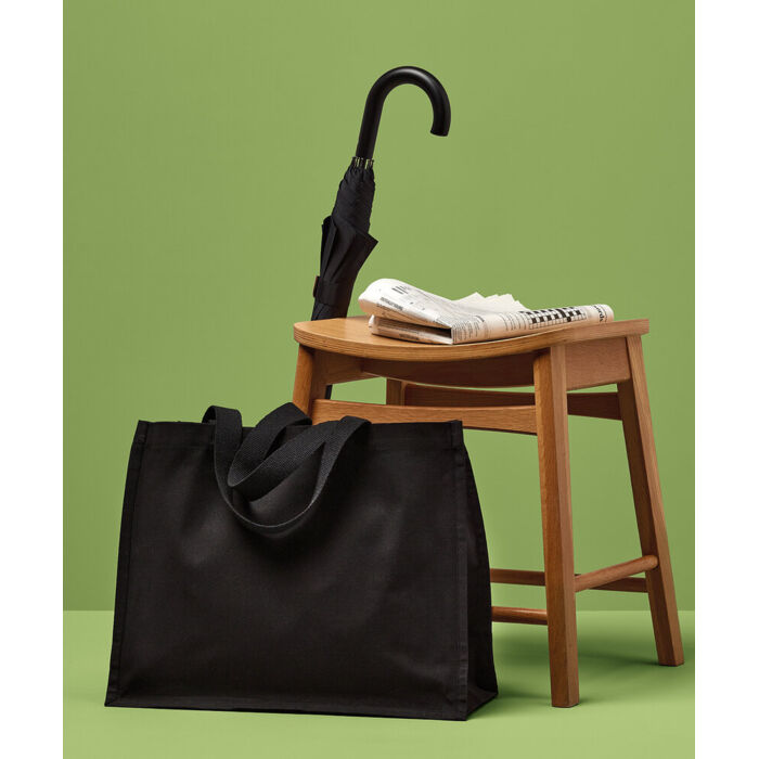 Recycled premium canvas stand-up shopper Thumbnail