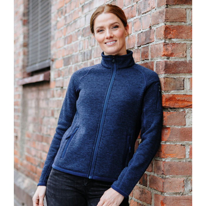 Stormtech Ladies Avalante Full Zip Knitted Fleece Jacket Thumbnail