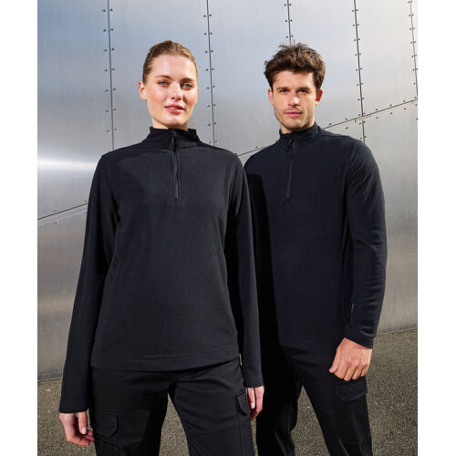 Unisex ‘Recyclight’ 1/4 zip microfleece Thumbnail