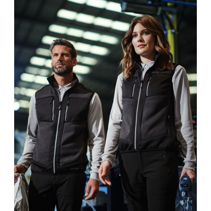 Regatta E-Volve Unisex Knit Effect Stretch Bodywarmer Thumbnail