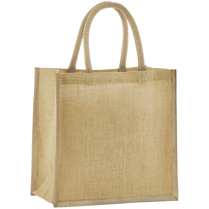 Westford Mill Natural Starched Jute Mini Gift Bag Thumbnail