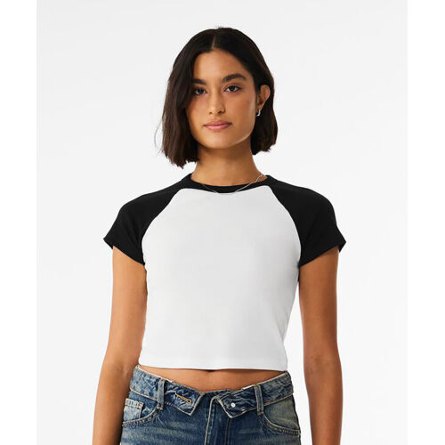 Women’s micro rib raglan baby t-shirt Thumbnail