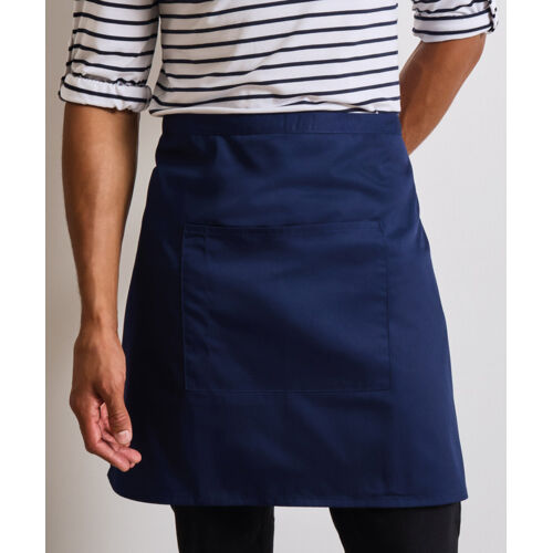 ‘Colours collection’ mid-length pocket apron Thumbnail