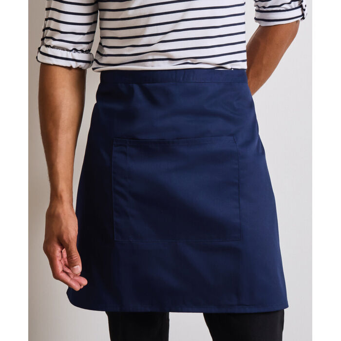 ‘Colours collection’ mid-length pocket apron Thumbnail