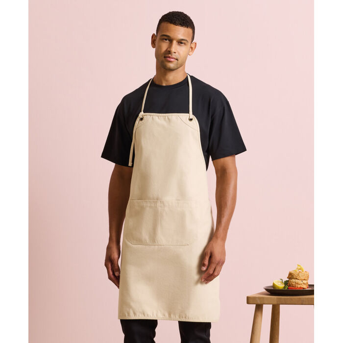 ‘Artisan’s choice’ double-pocket canvas apron Thumbnail