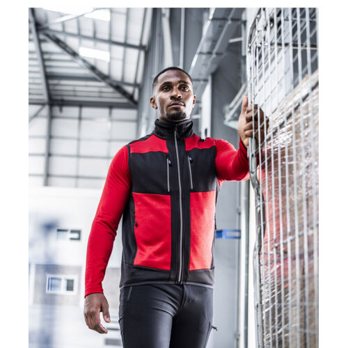 E-Volve unisex knit-effect stretch bodywarmer Thumbnail