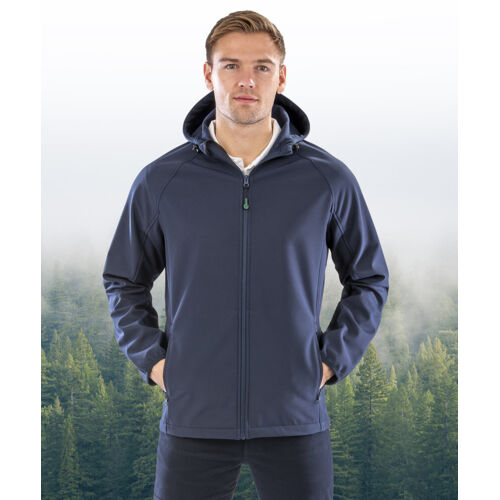 Recycled 3-layer printable hooded softshell Thumbnail