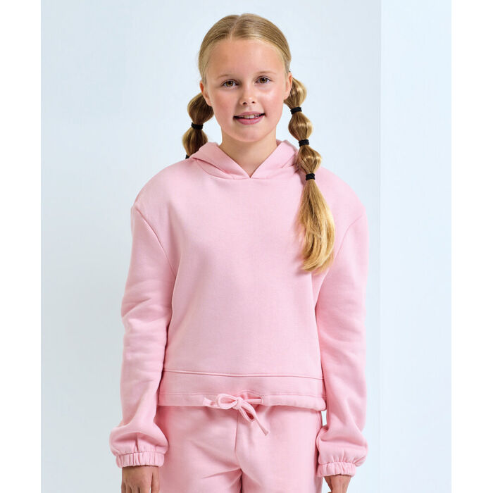 Kids TriDri® recycled cropped oversize hoodie Thumbnail