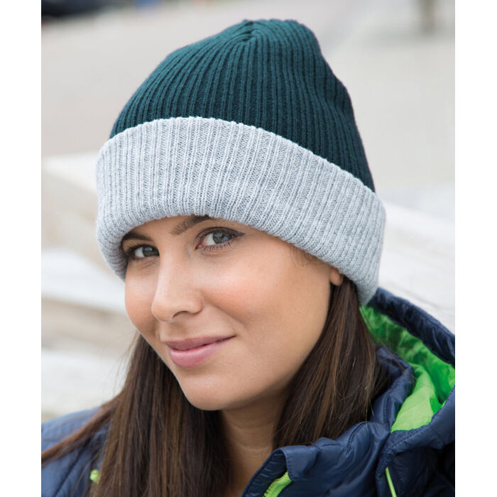 Double-layer knitted hat Thumbnail