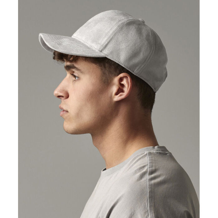 Faux suede 6-panel cap Thumbnail