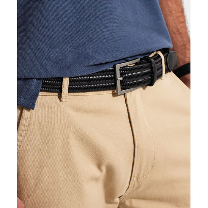 Leather braid belt Thumbnail