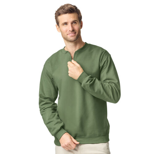 Gildan SoftStyle® Midweight Fleece 1/4 Zip Sweatshirt Thumbnail