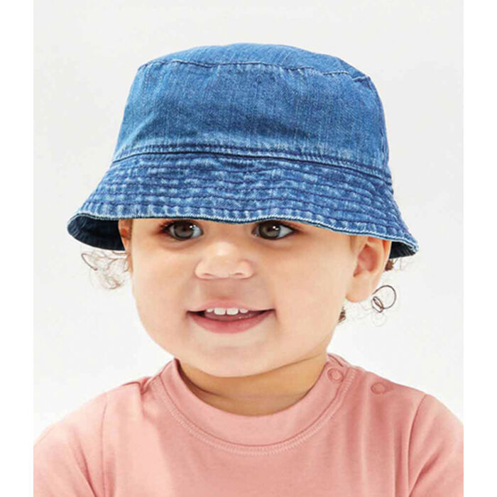 BabyBugz Baby Denim Bucket Hat Thumbnail