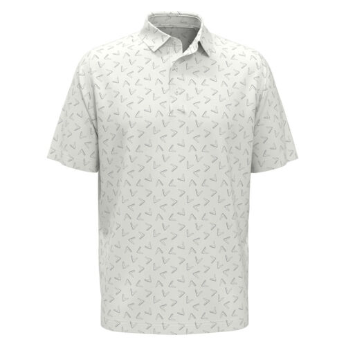 All-over large chev printed polo Thumbnail