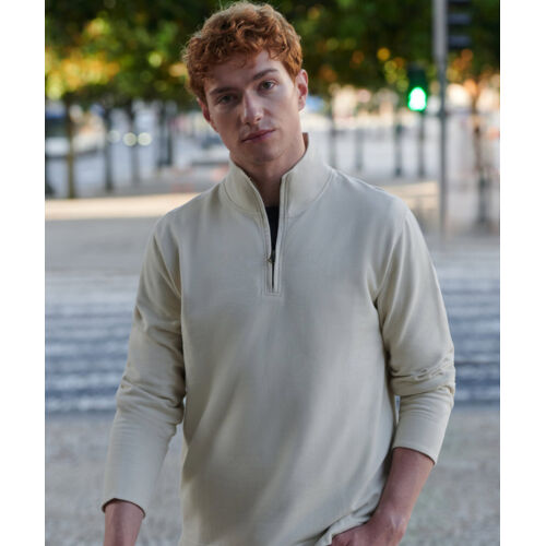 Premium piqué 1/4-zip top Thumbnail