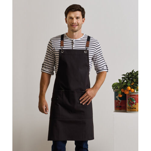 Clip ‘n’ Clasp cross-back bib apron Thumbnail