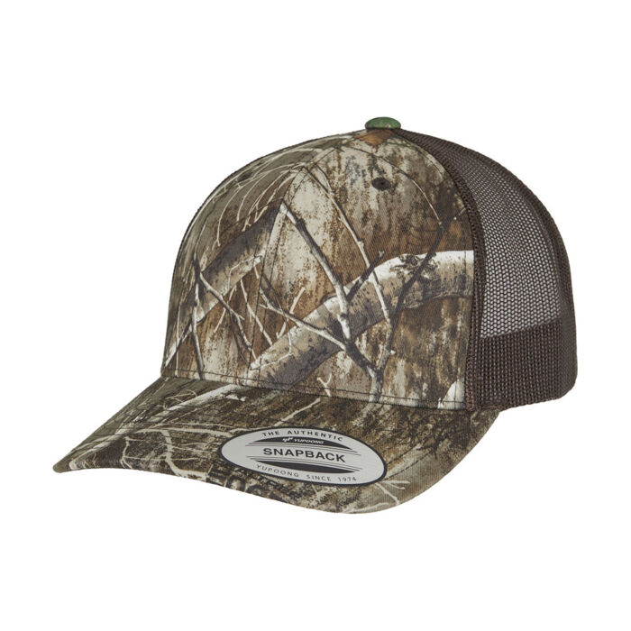 YP Classics® RealTree camo retro trucker cap (6606RC) Thumbnail