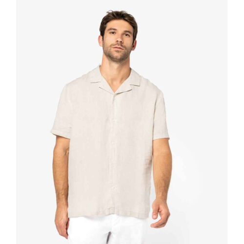 Spasso Short Sleeve Linen Shirt Thumbnail