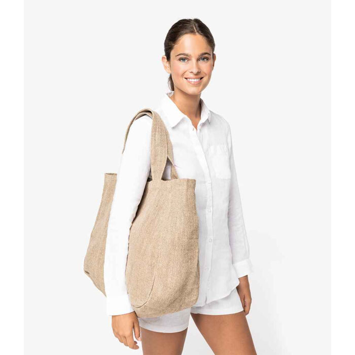 Spasso Jute Shopping Bag Thumbnail