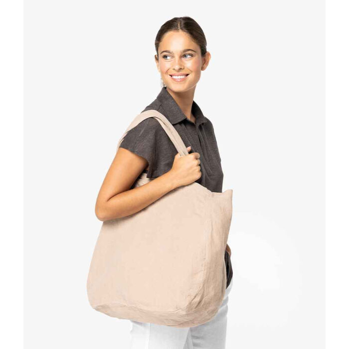 Spasso Linen Shopping Bag Thumbnail