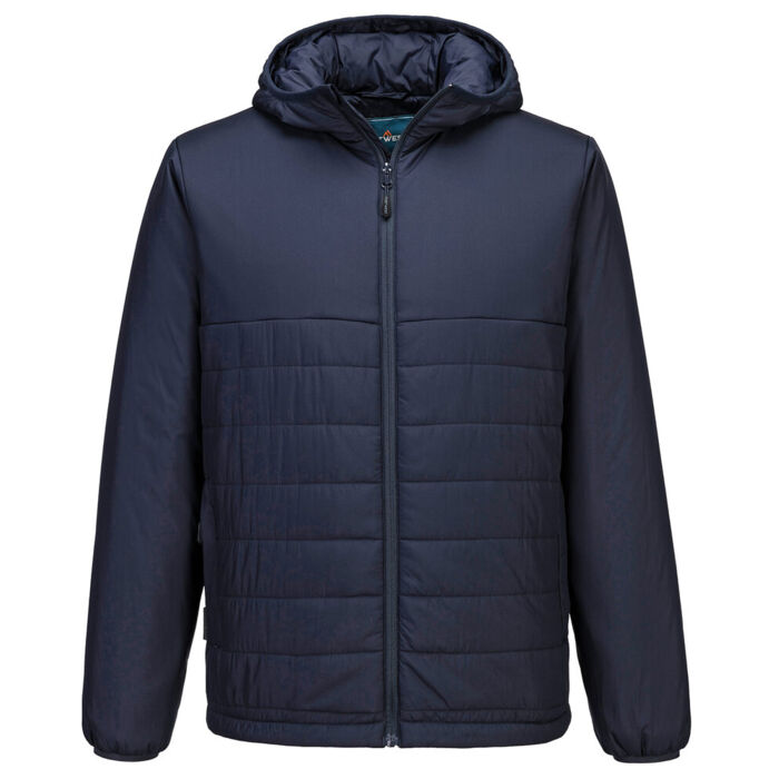 Professional hooded insulated baffle jacket (S608) Thumbnail