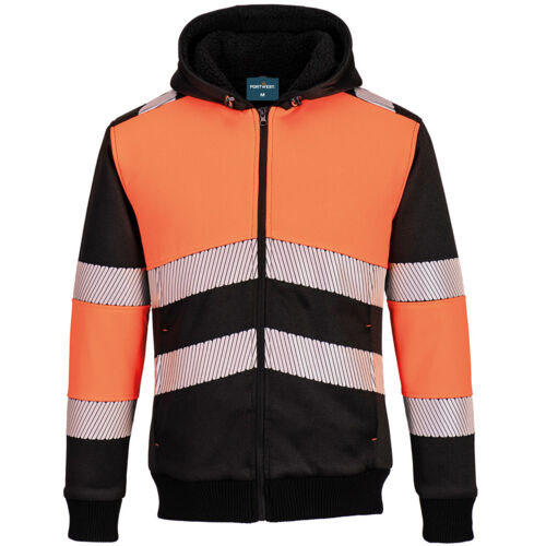 PW3 Hi-vis Class 1 winter hoodie (PW377) Thumbnail