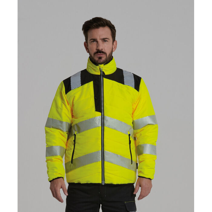 PW3 Hi-vis baffle jacket (PW371) Thumbnail