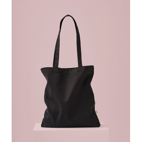 Premium organic canvas shopper long handle Thumbnail