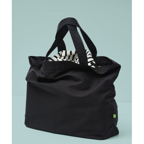 Elba organic canvas premium zip tote Thumbnail